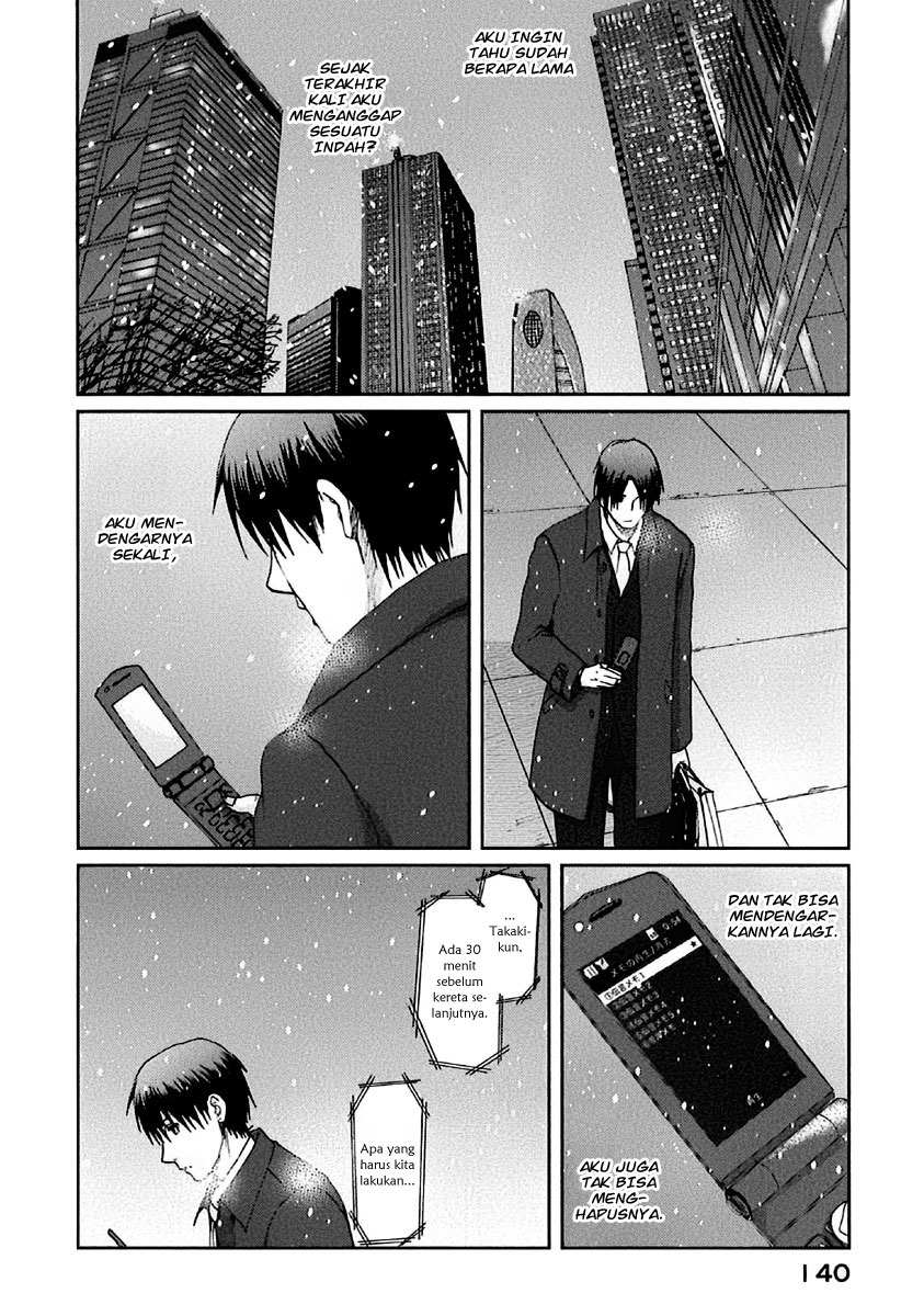 Byousoku 5 Centimeter Chapter 9 Gambar 27